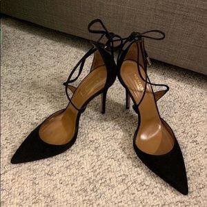 Aquazzura lace pump (New)